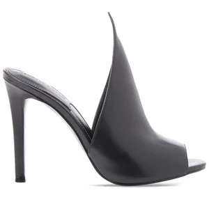 Kendall + Kylie Women's Essie Leather Heeled Sandals - Black $189.00
