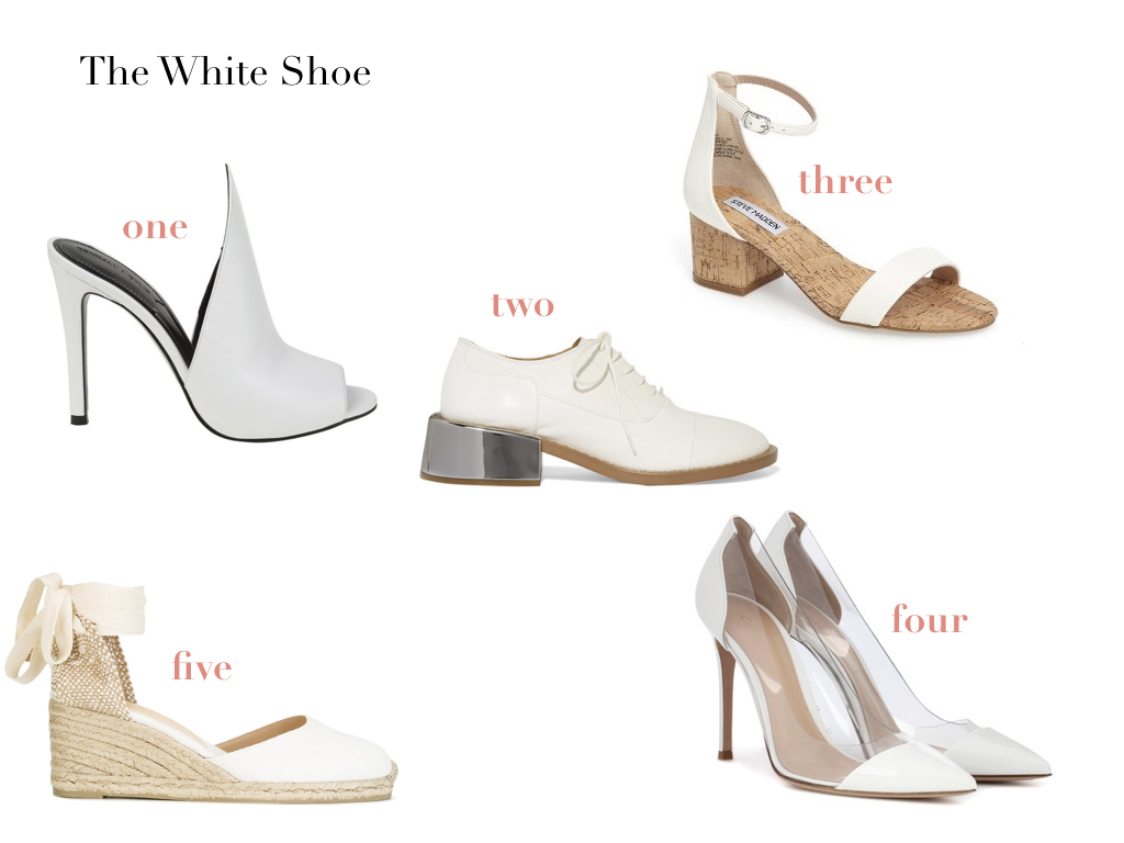 one. KENDALL + KYLIE , $123 | two. MM6 MAISON MARGIELA , $392 | three. STEVE MADDEN , $49.90 | four. GIANVITO ROSSI , $795 | five. CASTAÑER , $85.62