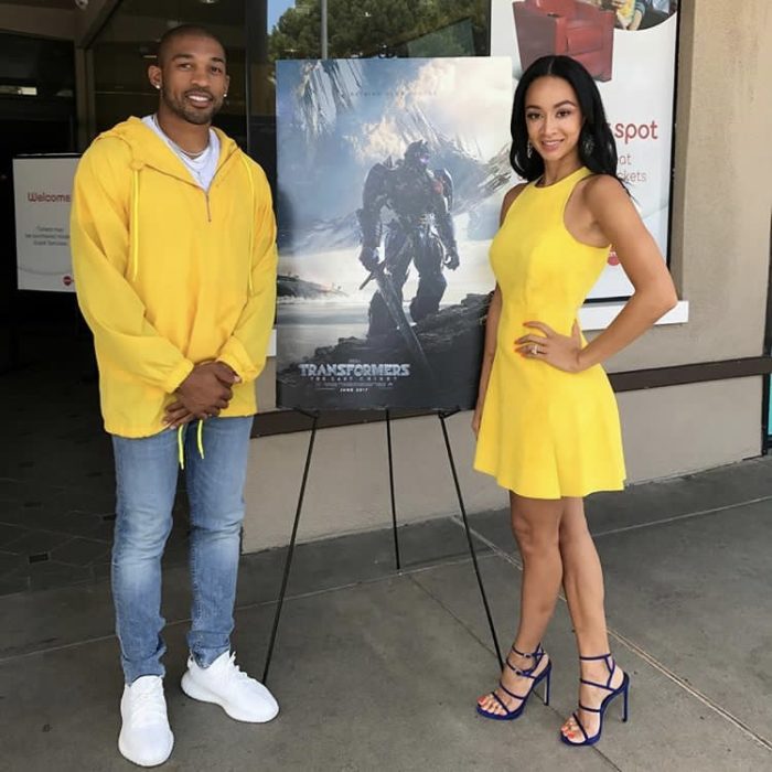 A ray of sunlight for Draya and her baller bae Orlando Scandrick