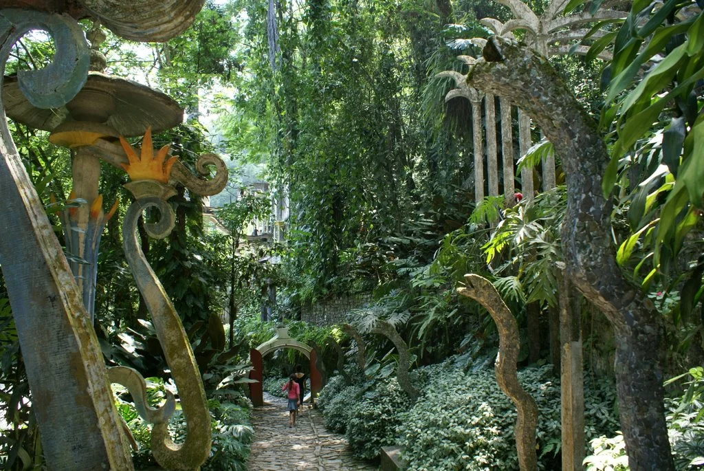 Las Pazos Secret Garden created by Edward Jones