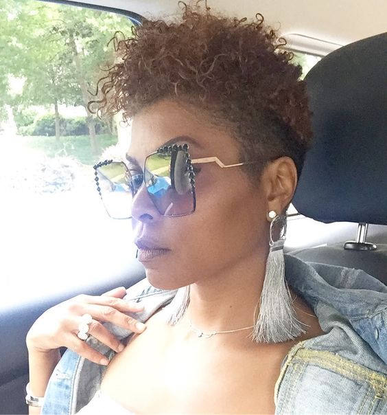 Taraji P. Henson is one of the latest celebrities to debut this fierce tapered cut