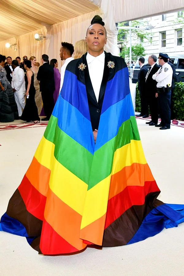 Lena Waite in Carolina Herrera