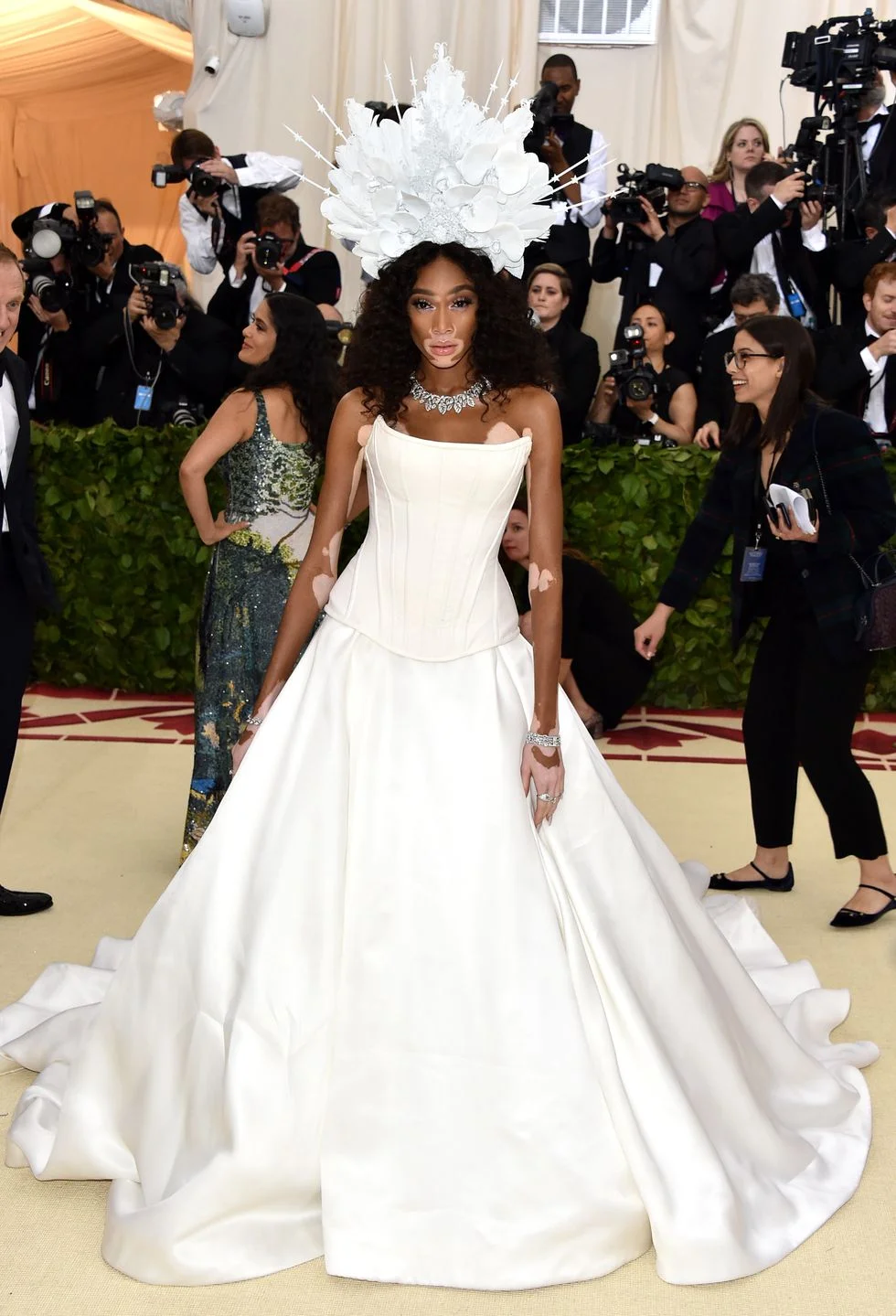Winnie Harlow in Tommy Hilfiger
