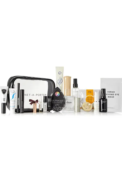 On The Go Beauty Kit NET-A-PORTER BEAUTY On-The-Go Beauty Kit, Available at Net-A-Porter.com, $98.00