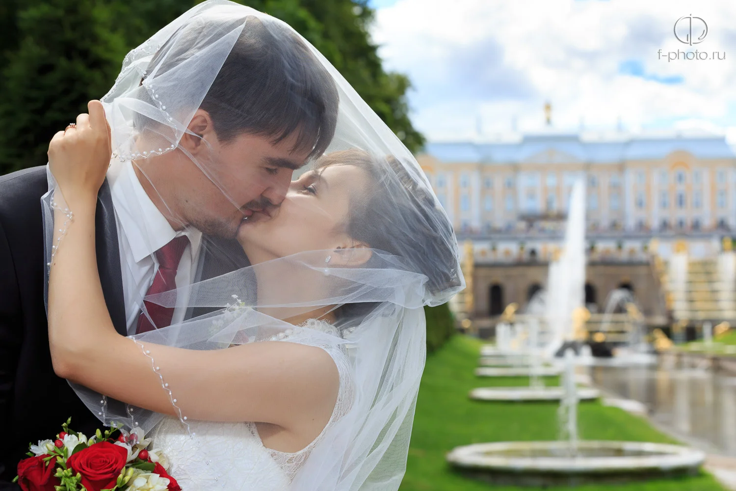 Свадьба в Петергофе