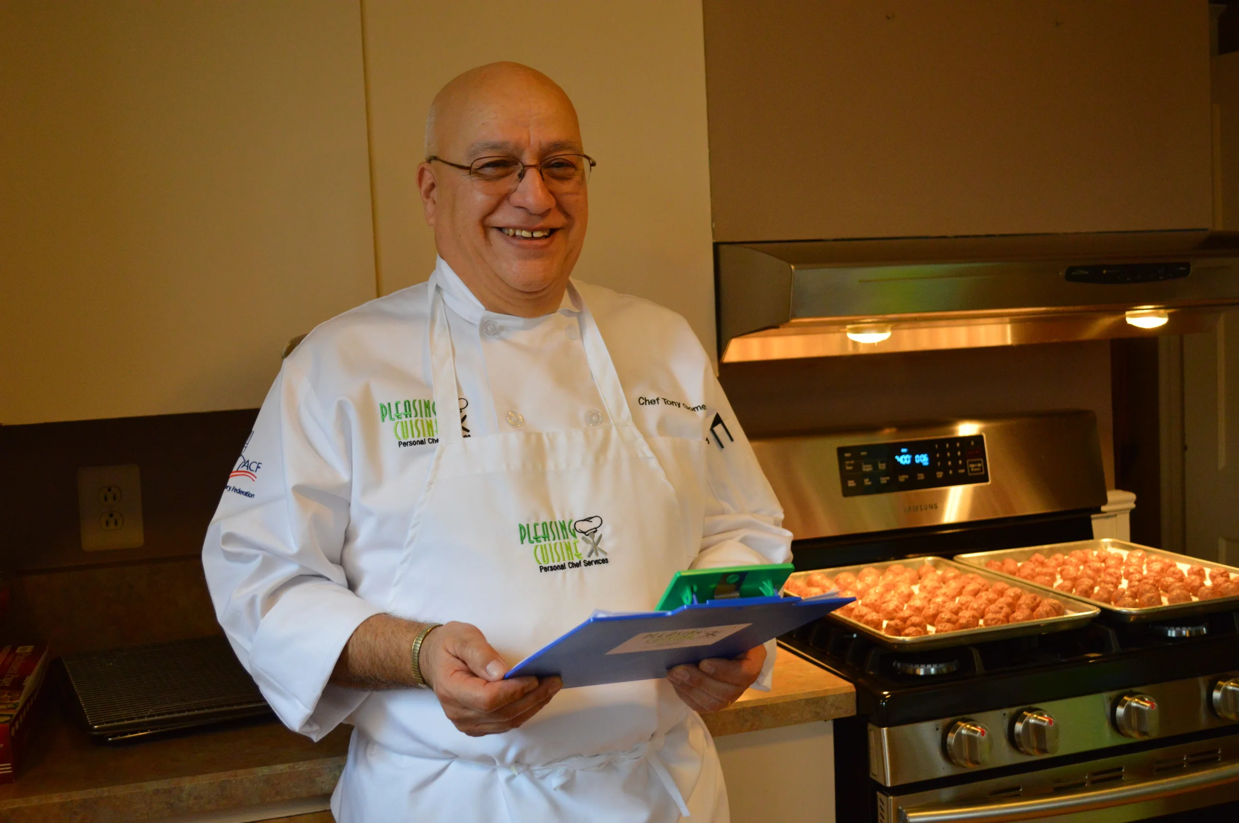Chef Tony Gomez from Pleasing Cuisine