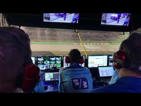 Up with the Roush Fenway Coaching Team in Pit Row