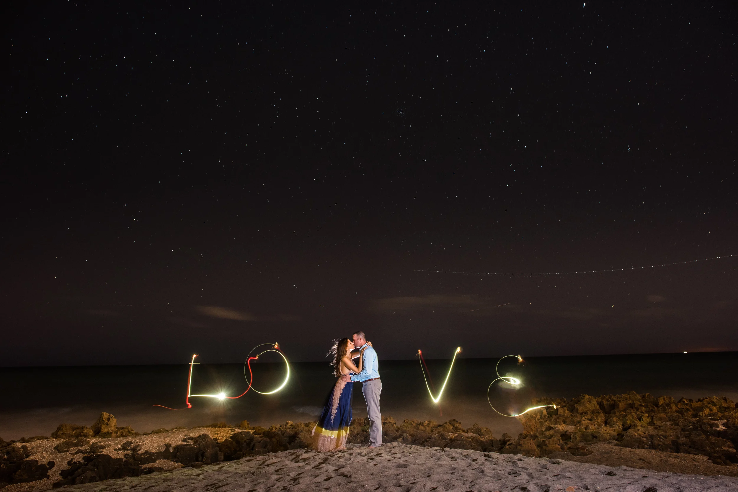 Krystina & Adam's Engagement Session at Coral Cove