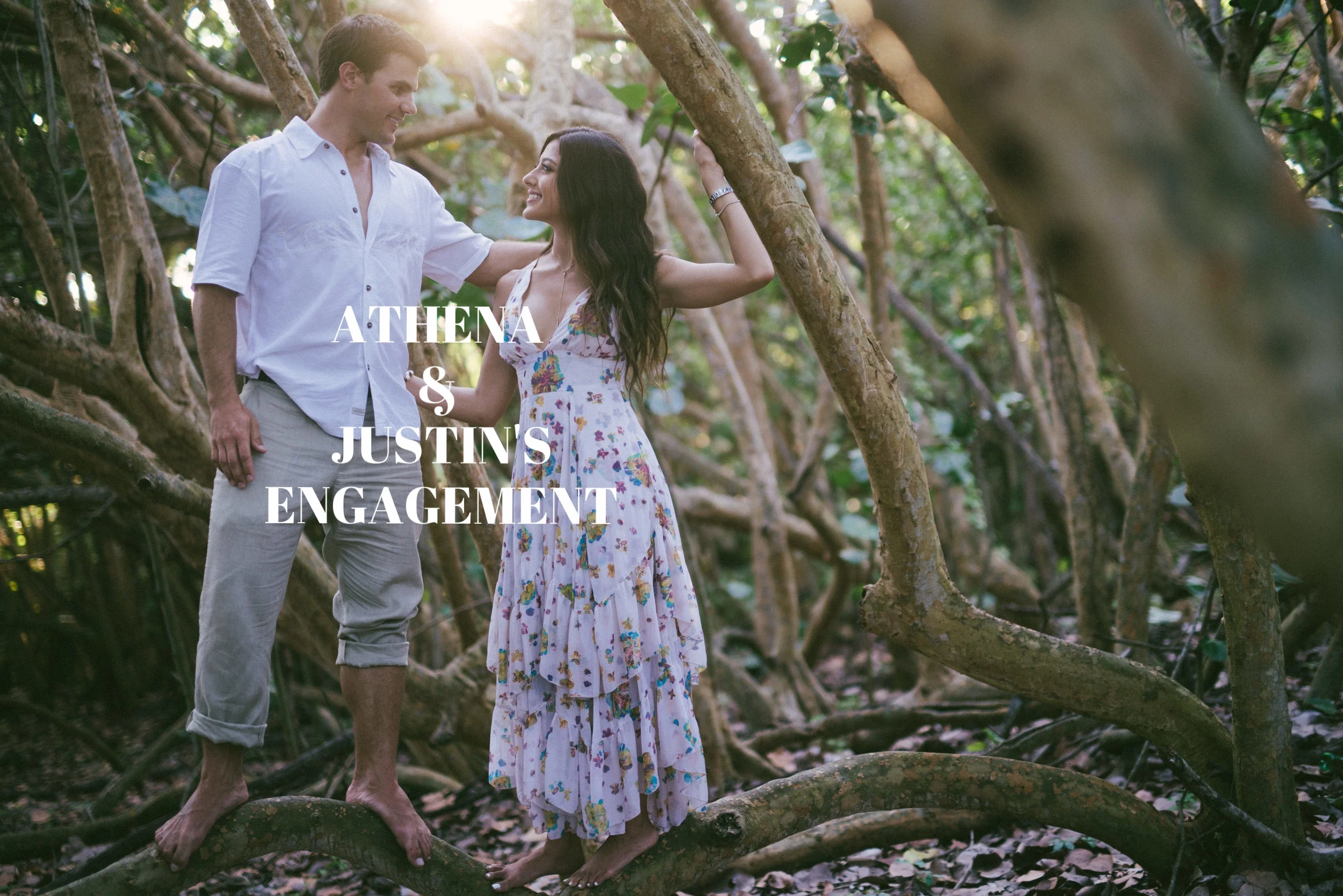 Athena & Justin | Engagement | Jupiter, Fl 