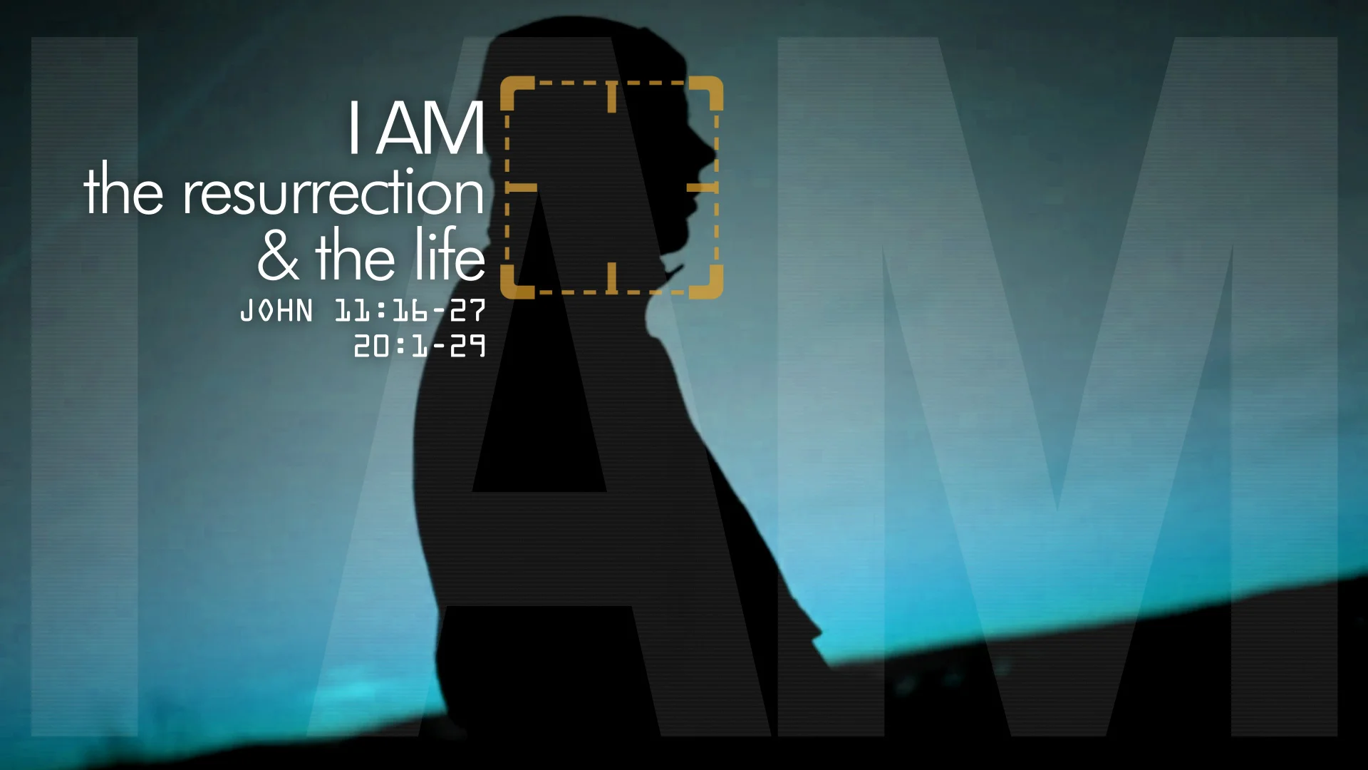 Person of Interest - I AM the Resurrection and the Life [Easter Sunday]