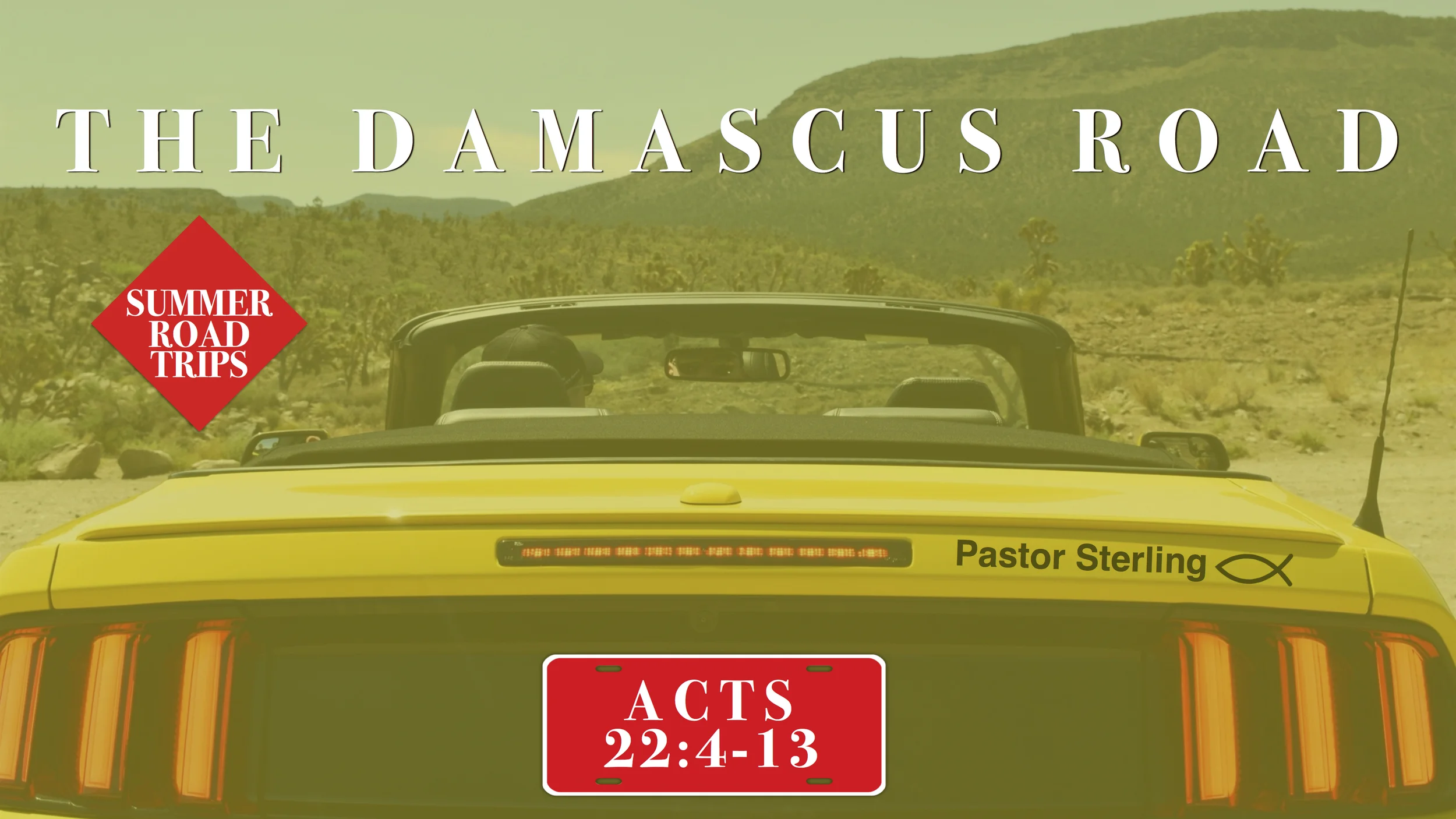 Summer Road Trips - The Damascus Road
