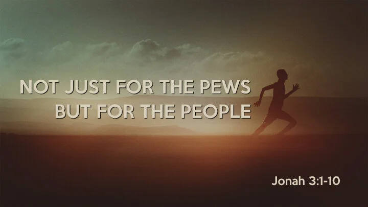 Learning About God on the Run - Not Just for the Pews but for the People [Part 4]