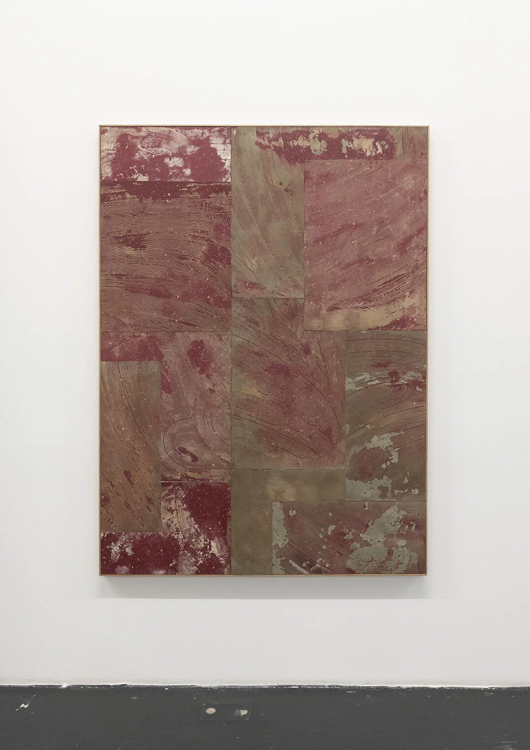 OZ_Stefano Comensoli_Nicolò Colciago, Visioni di un oltre - Quiete nella tempesta, 2020, flooring (linoleum), 160,5x117x4 cm. Courtesy Otto Zoo. Ph. Luca Vianello.jpg