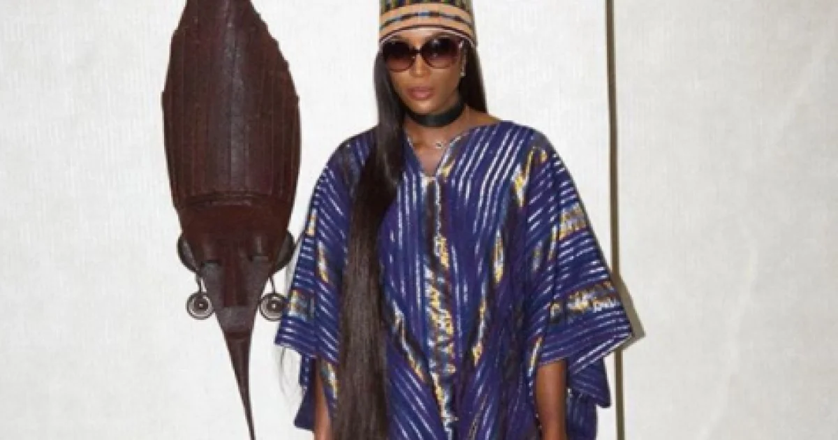 Meet the designer behind Naomi Campbell's look