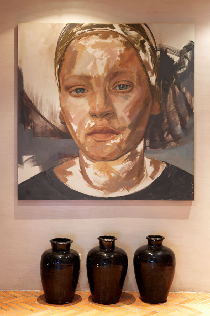 The vinoteque, Painting, Lionel Smit
