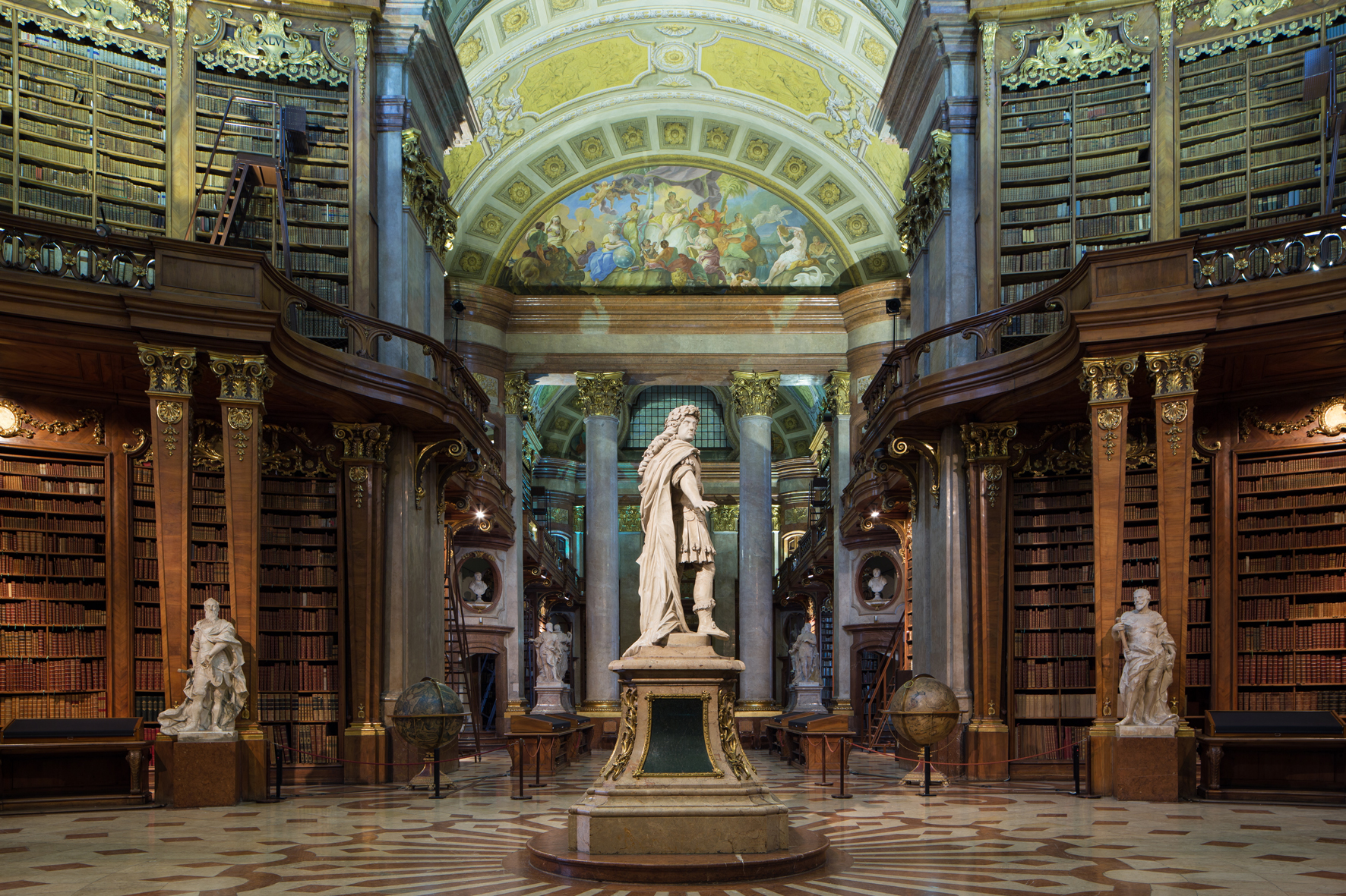 Austrian National Library. Photo Source: Onb.ac.at.