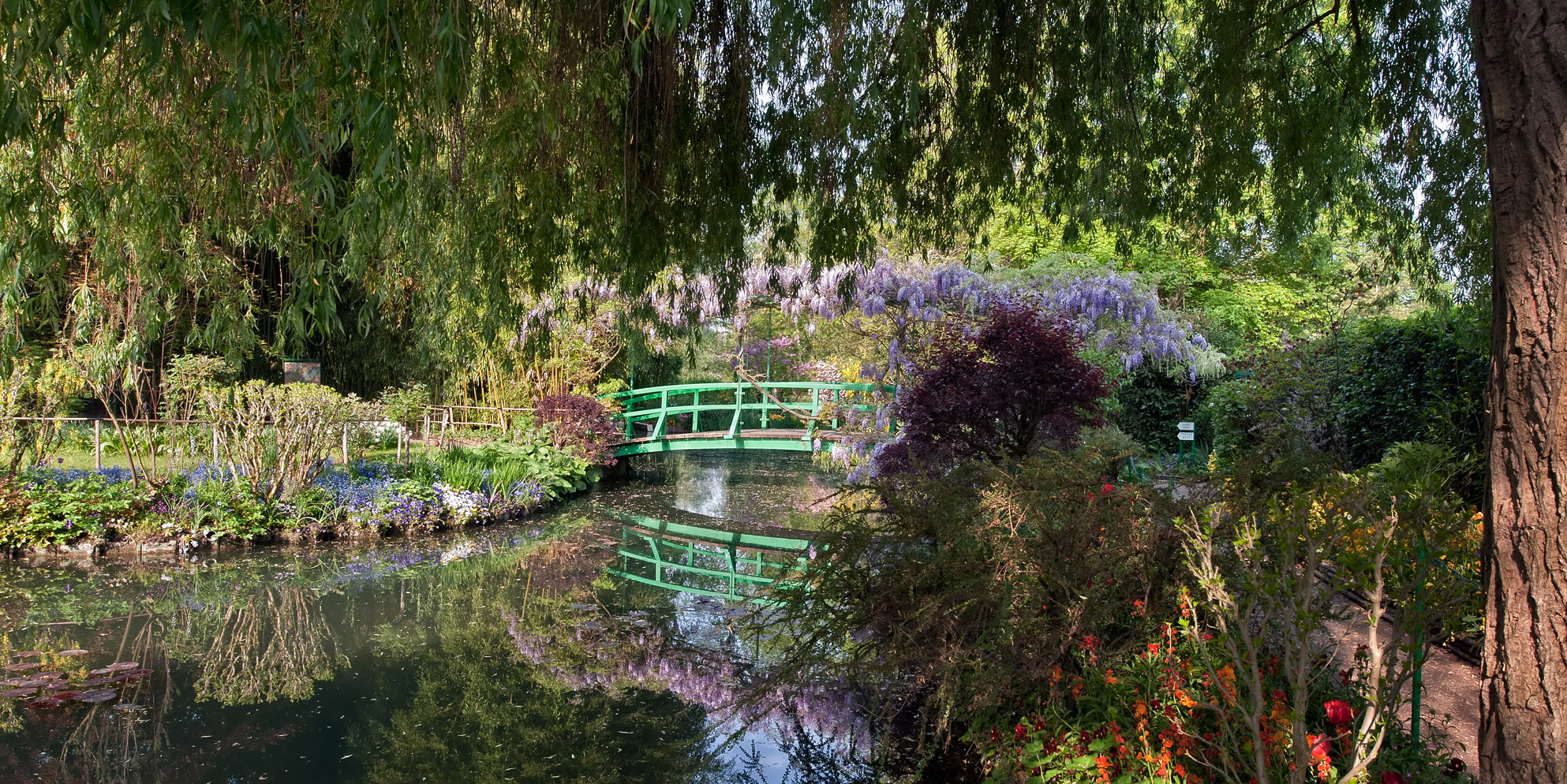 Claude Monets Garden. Credit: Paris By M
