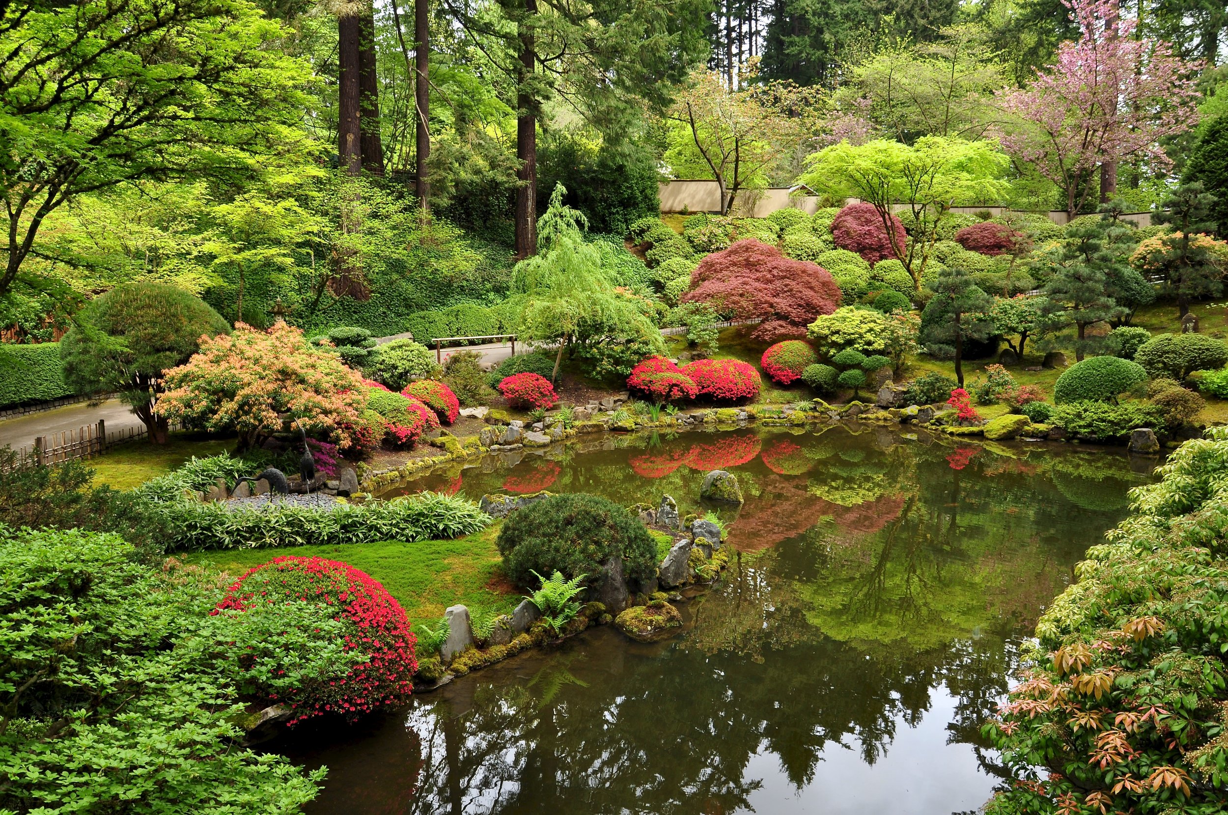 Portland Japanese Garden. Credit: Thousand Wonders