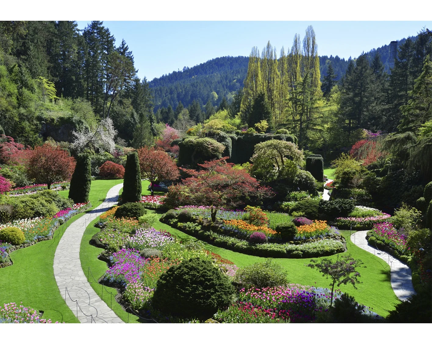 The Butchart Gardens. Credit: blog.canadatravelspecialists.com