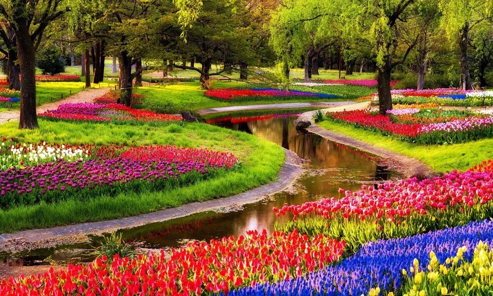Keukenhof Castle, Netherlands. Photo Source: Cruise Mapper