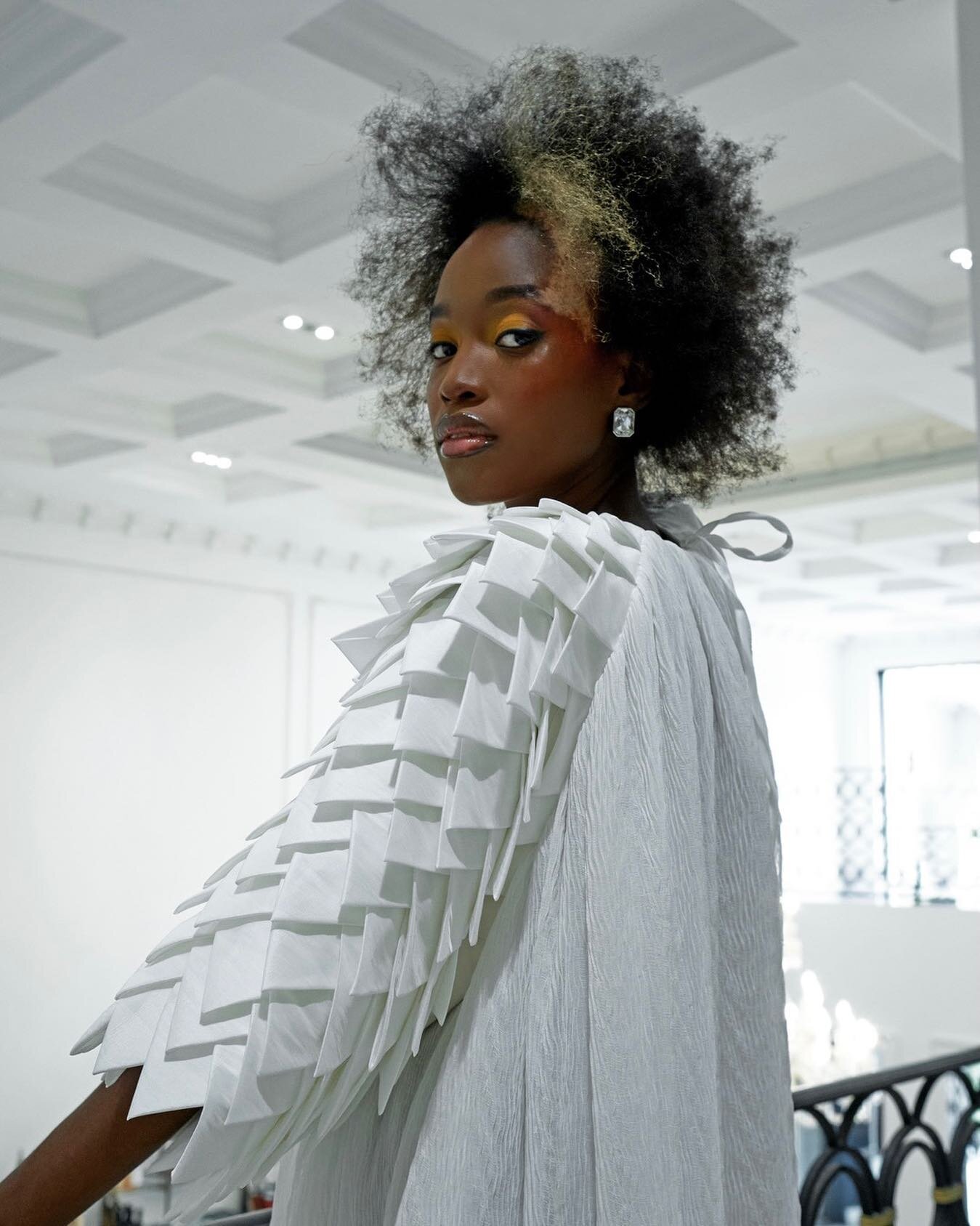 Origami Details &bull; Make maximum impact with minimal effort in @DuabaSerwa&rsquo;s origami textured a-shaped dress.

#TempleMuse #LuxuryFashion