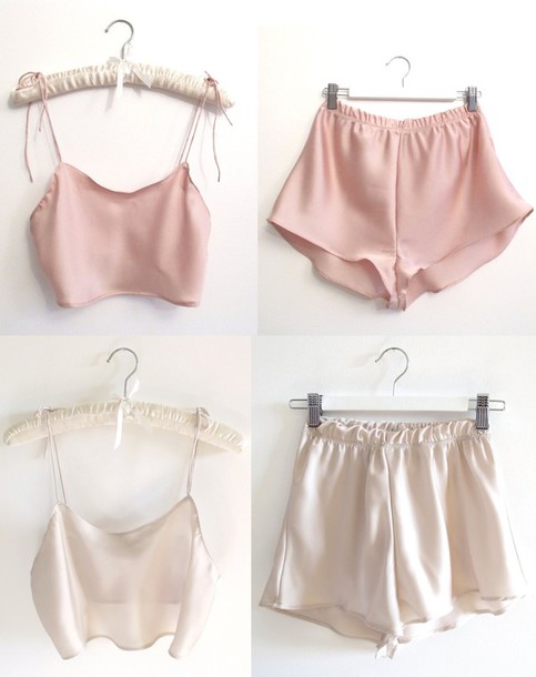Camis and shorts
