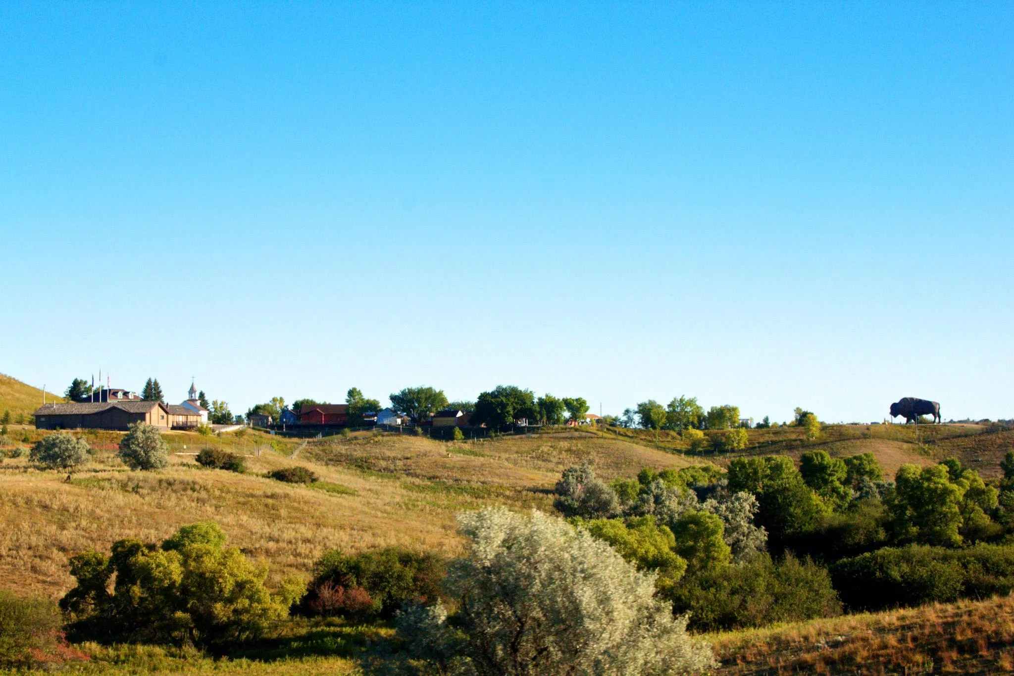 Rolling hills of North Dakota. Day 2