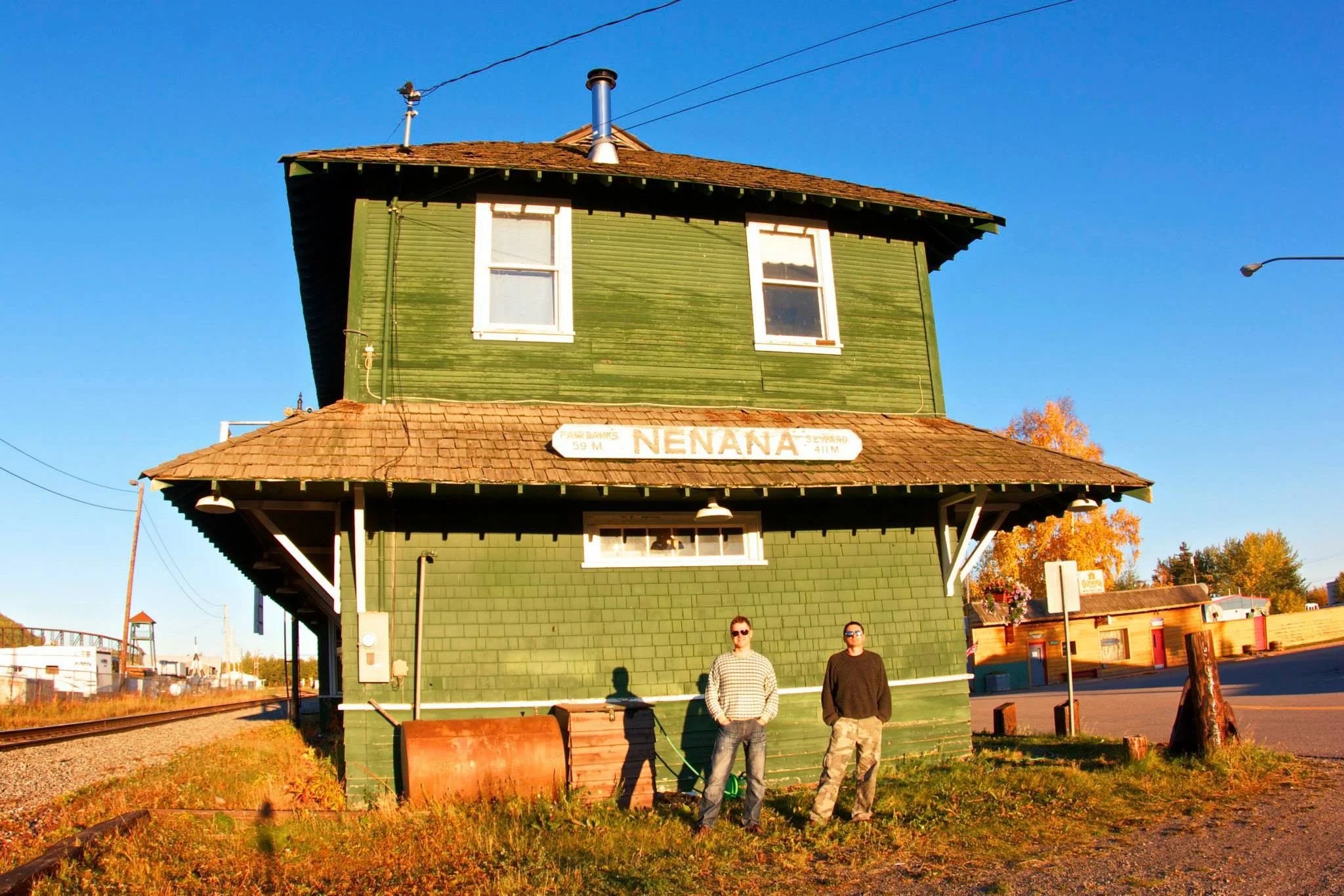 Old Train Station in Nenana