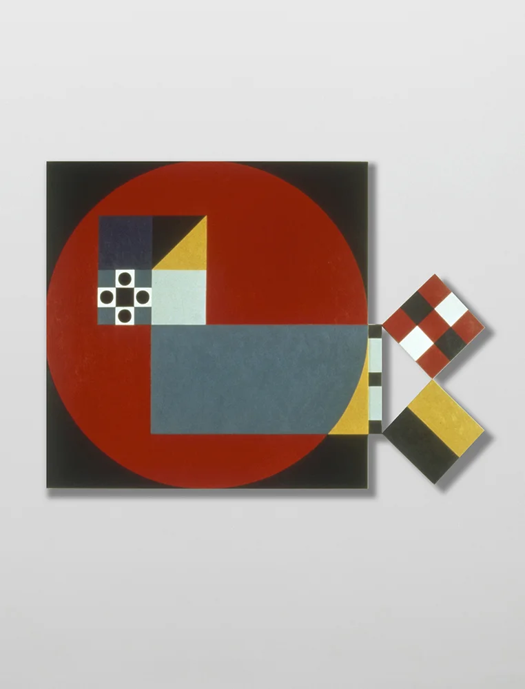 Marilyn Lerner Forms of Experience, 1988 Oil on wood 48 x 65 1/2 inches