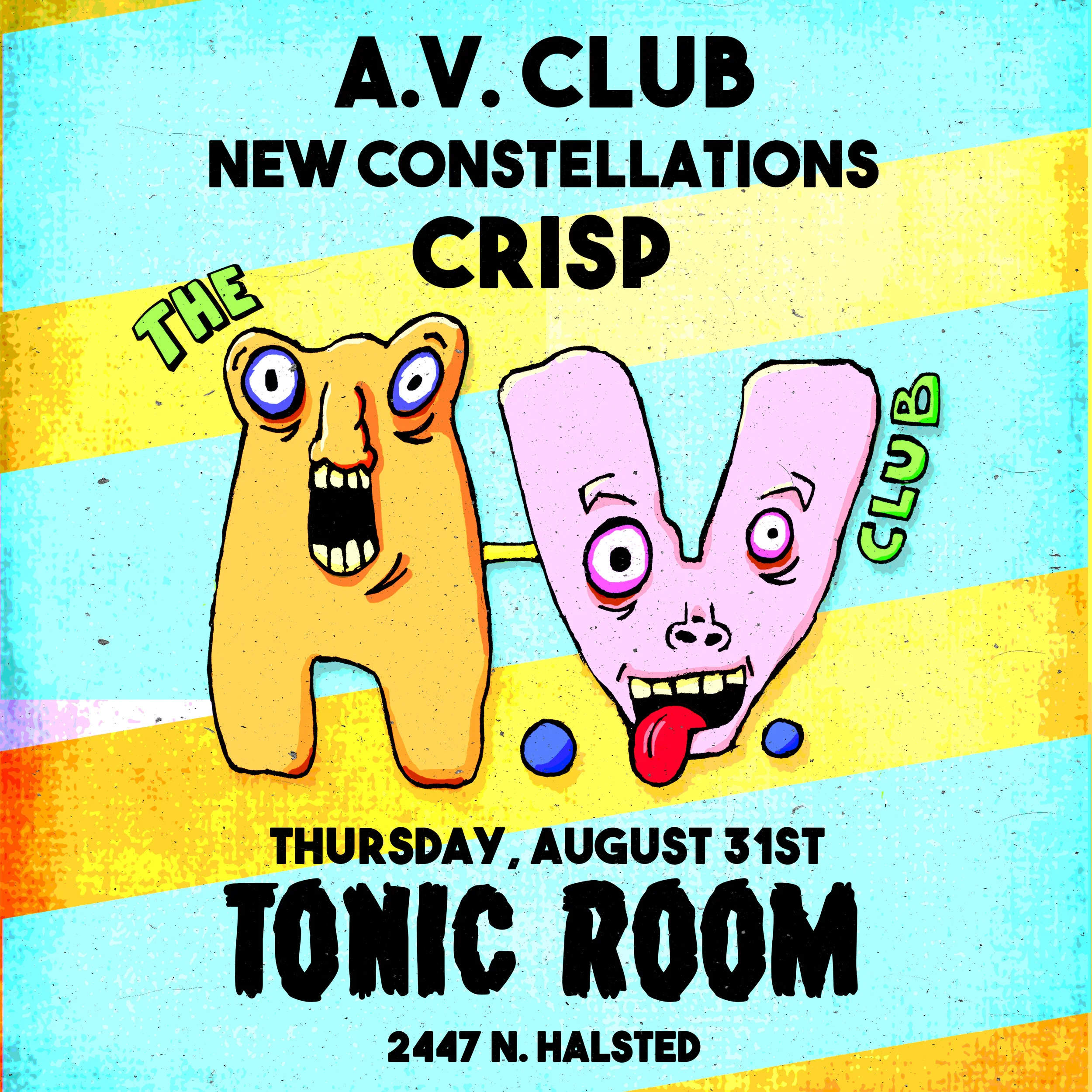The AV Club, CRISP, New Constellations