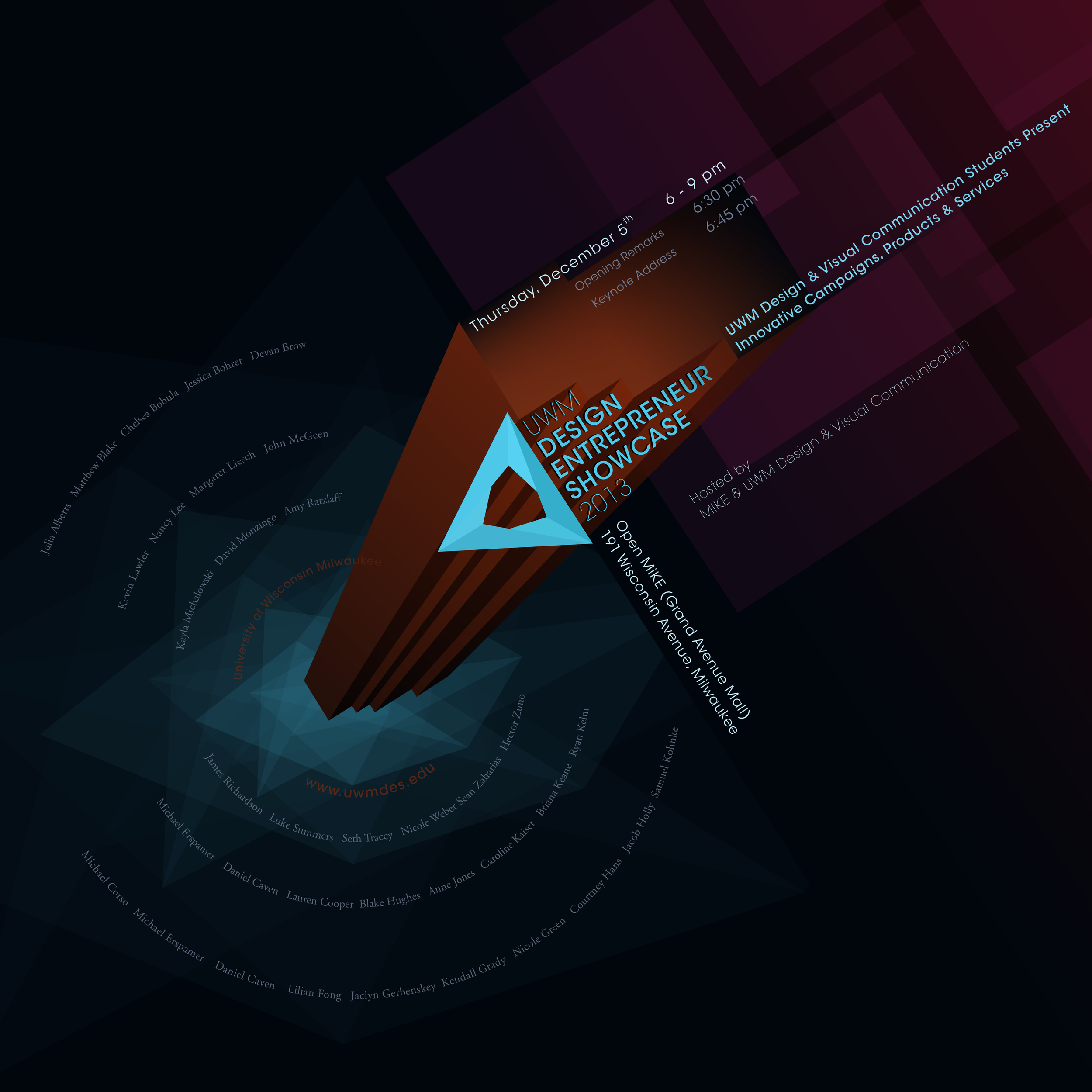 Event poster concept 2