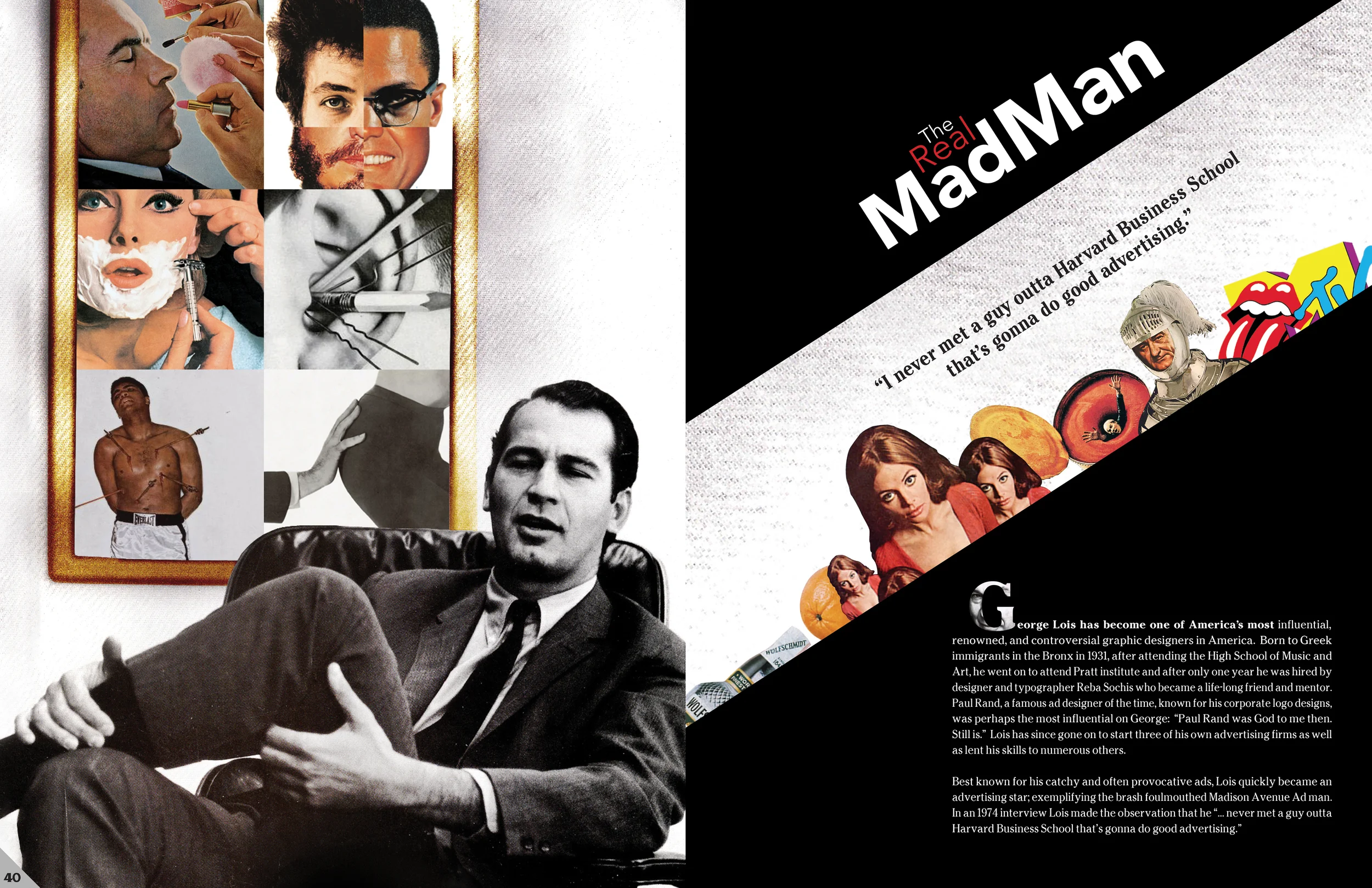 Conceptual Magazine Spread