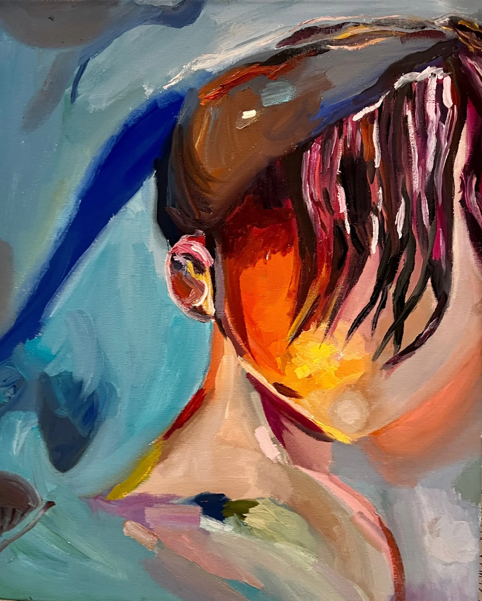  Oil Painting on canvas signed original 