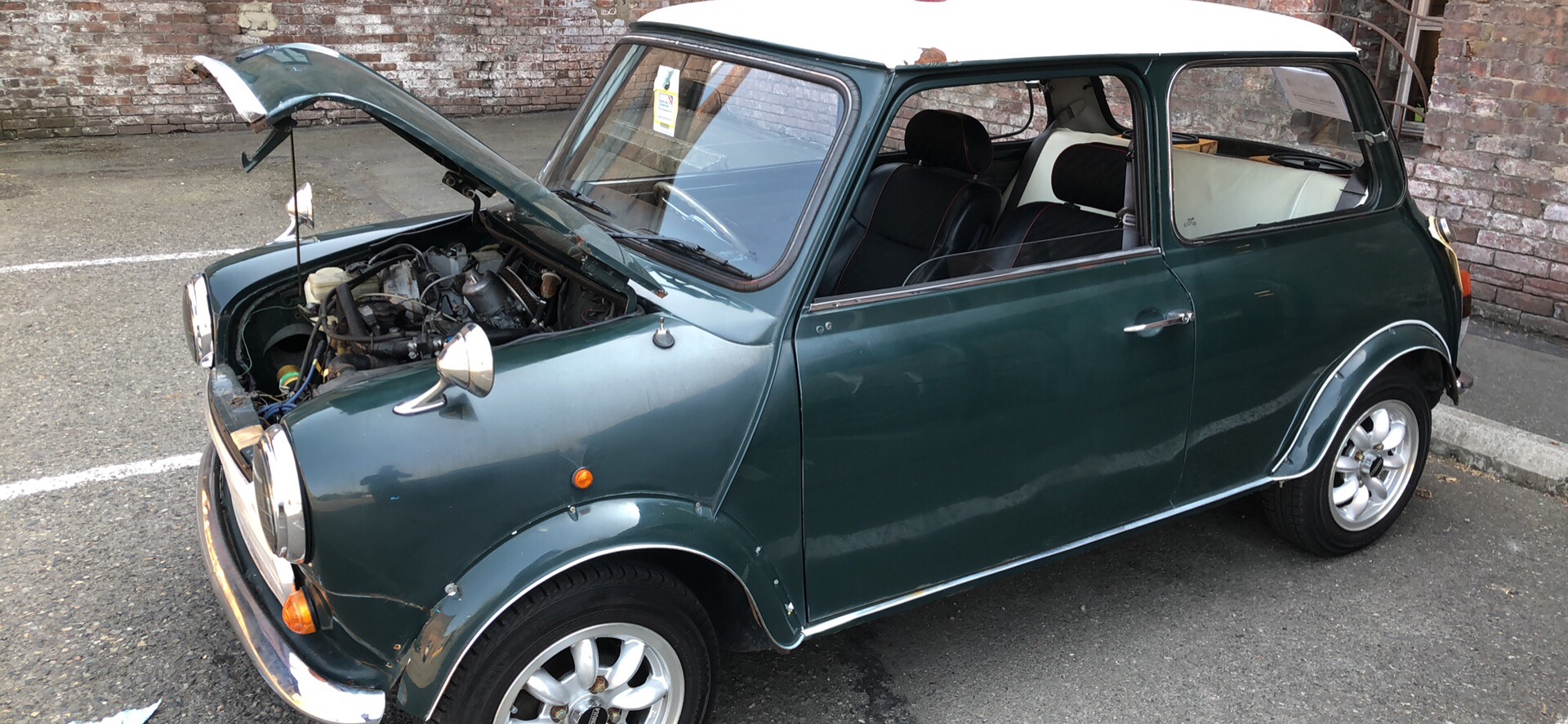 This was the day I got it and it and it mostly made it home and only broke down twice.
