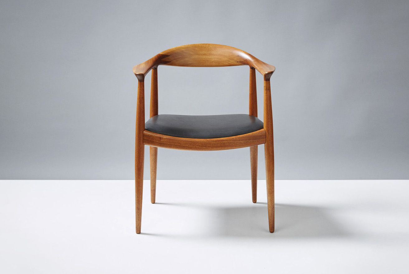 Hans Wegner JH-503 Chair, Mahogany