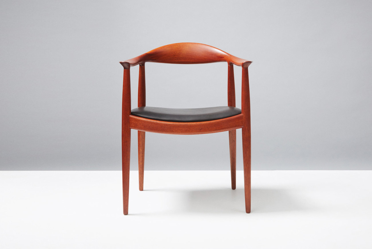 Hans Wegner JH-503 Chair, Mahogany