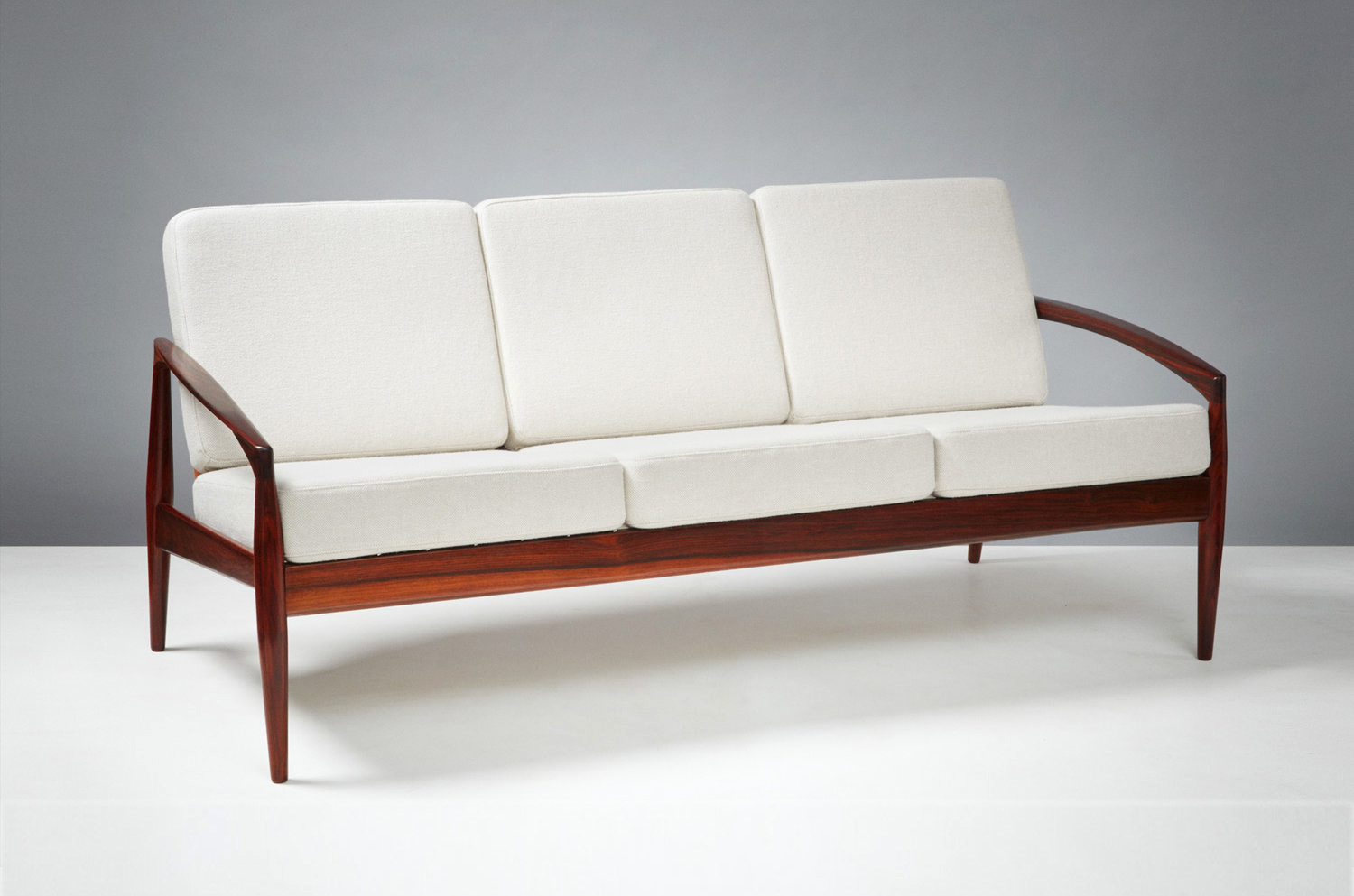 Kai Kristiansen Paper Knife Sofa, Rosewood