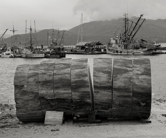Firewood Alert Bay,2010, by Christos Dikeakos