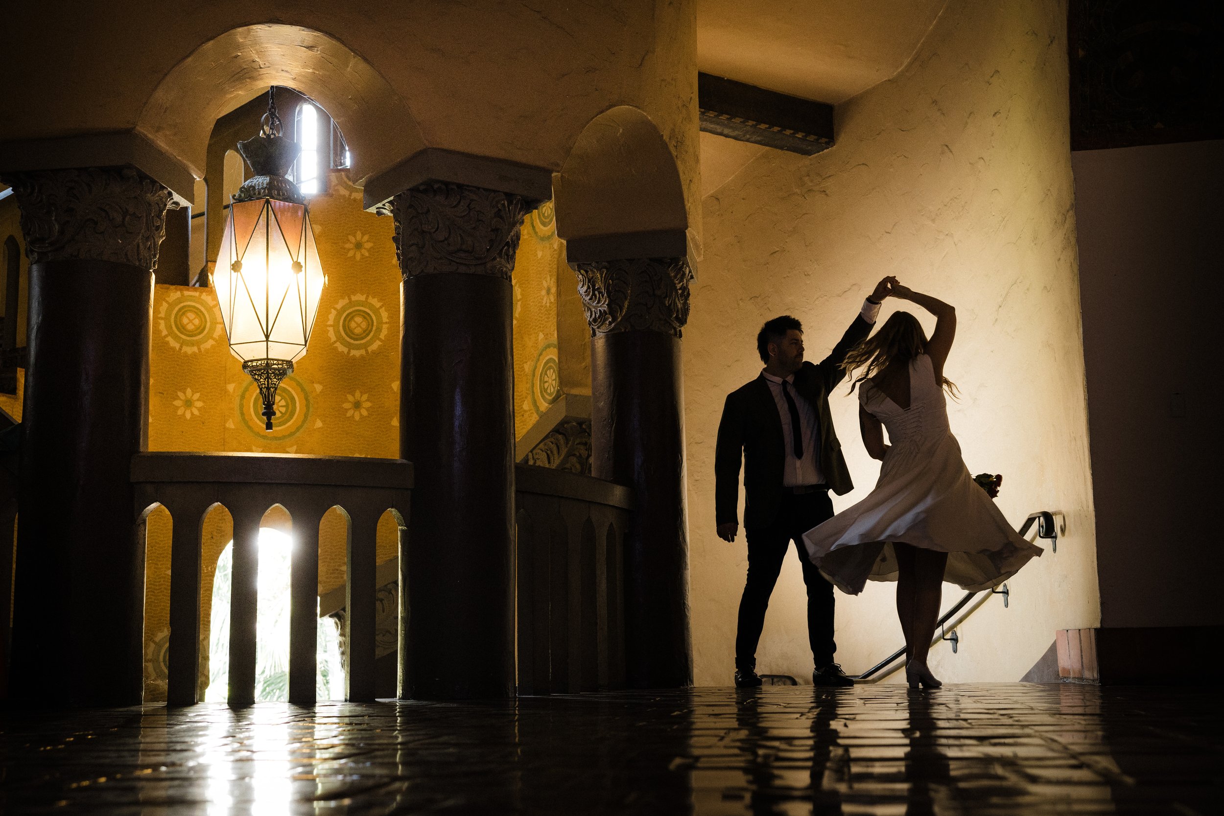 santa-barbara-courthouse-rotunda-staircase-wedding-photography