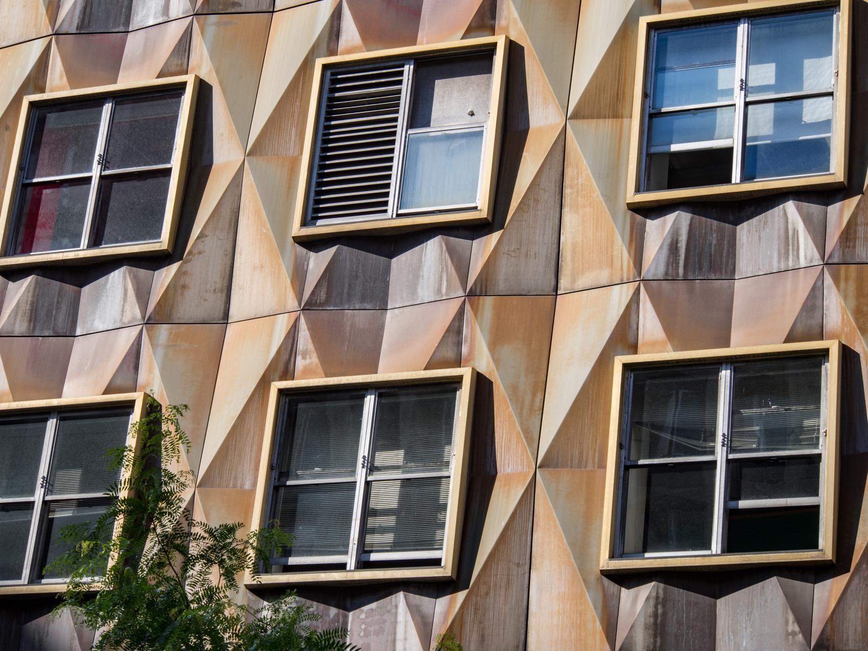 Crenellated Facade, Manhattan
