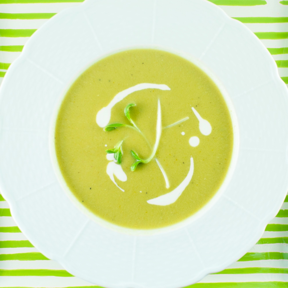 springtime asparagus soup