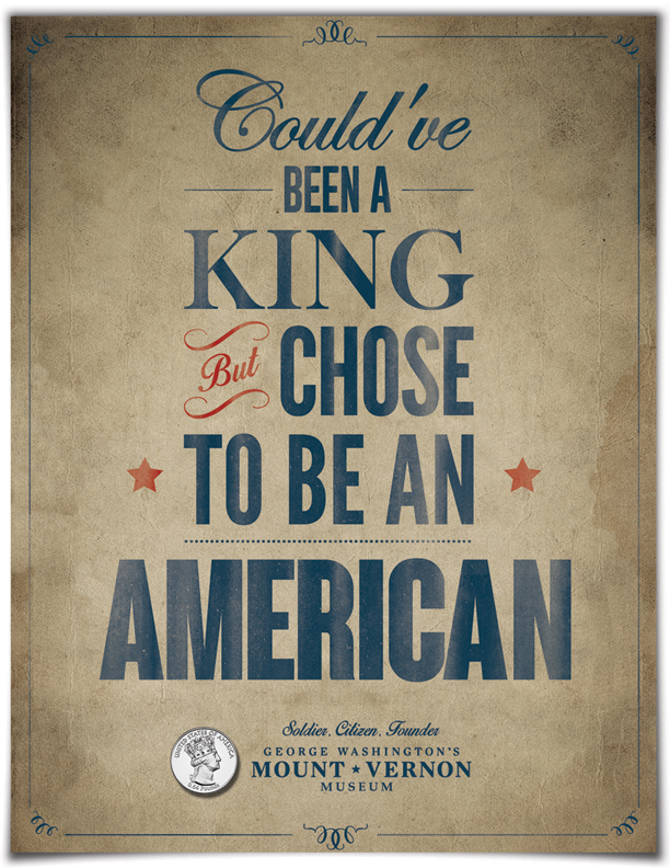 Copywriter Stephen Chu and art director/designer Monique Lindsay for the Mount Vernon Museum.