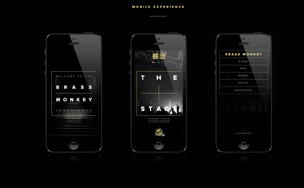 The experience was kept as simple and clean as possible, so the transition from desktop to mobile would be seamless