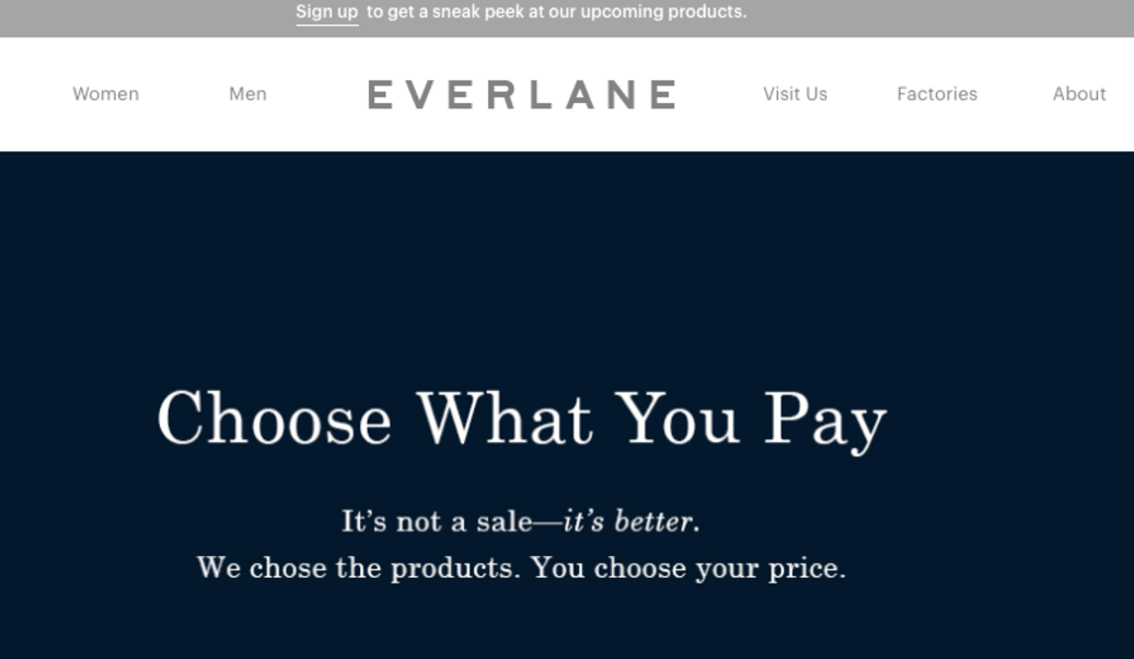 Image Courtesy of Everlane.com