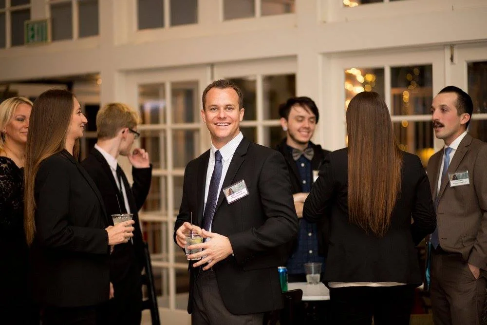 Brent with a group of our wonderful students. (Photo by Brogen Jessup)
