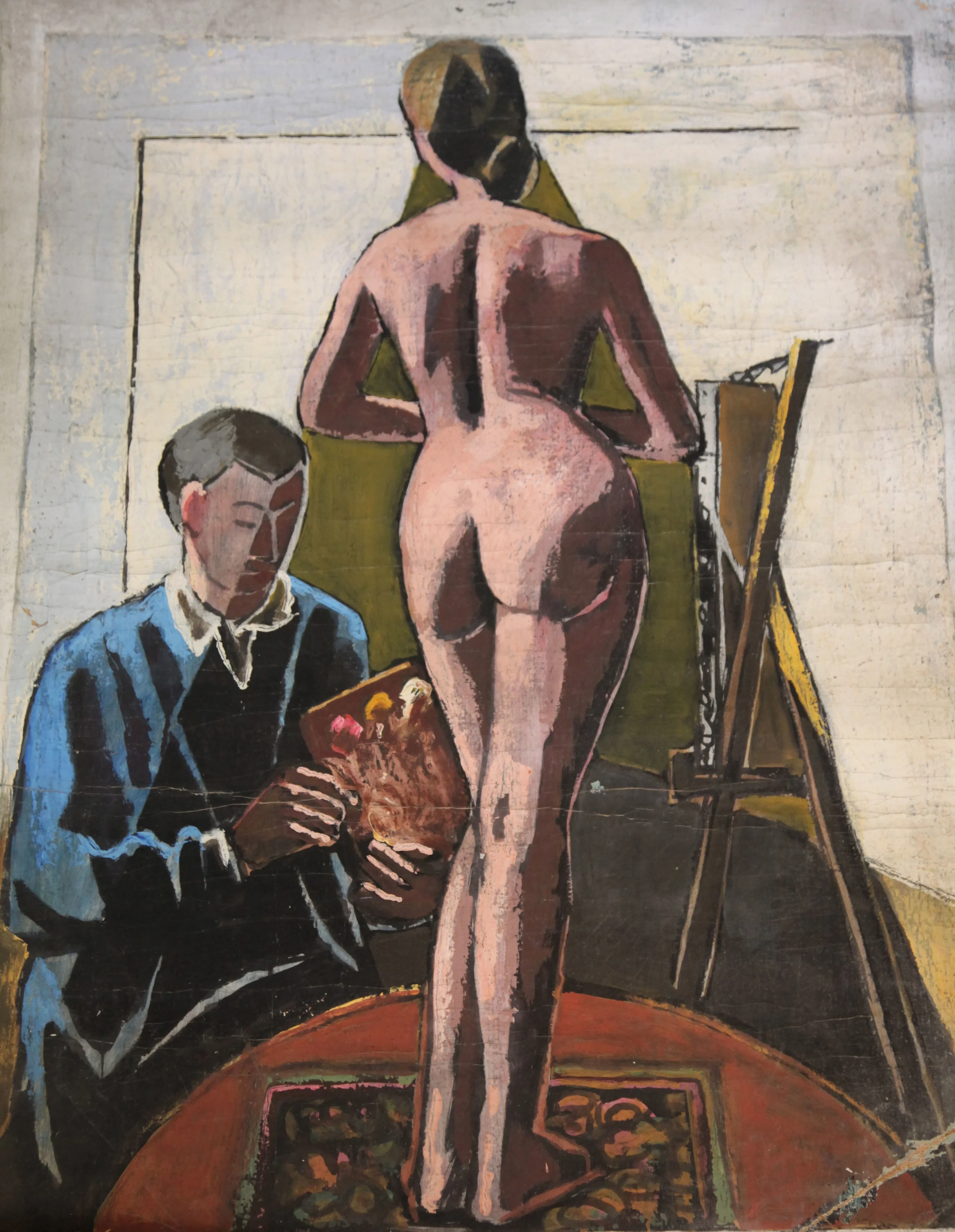 WOMAN FROM BEHIND