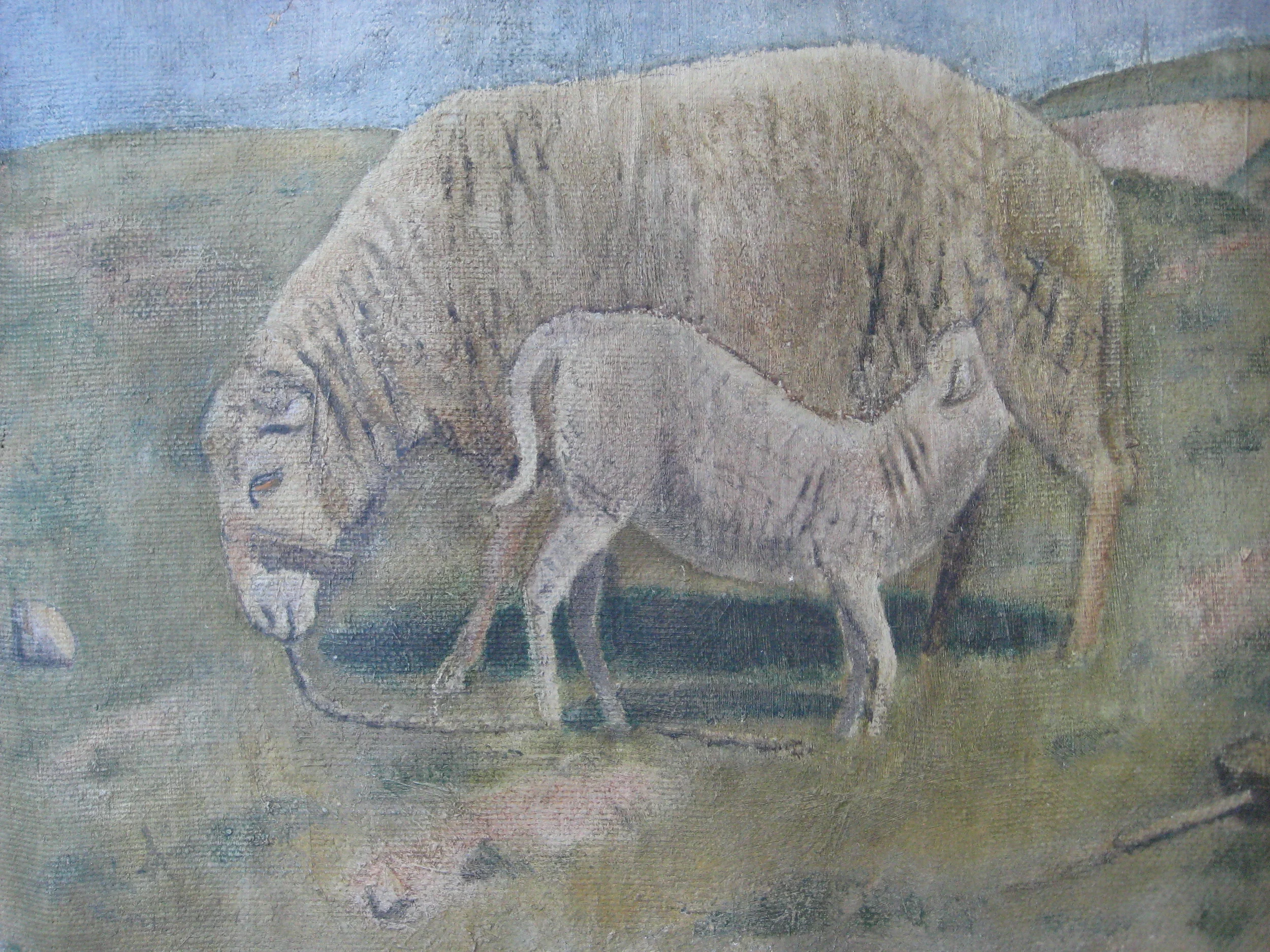 SHEEP AND LAMB (1915-16)