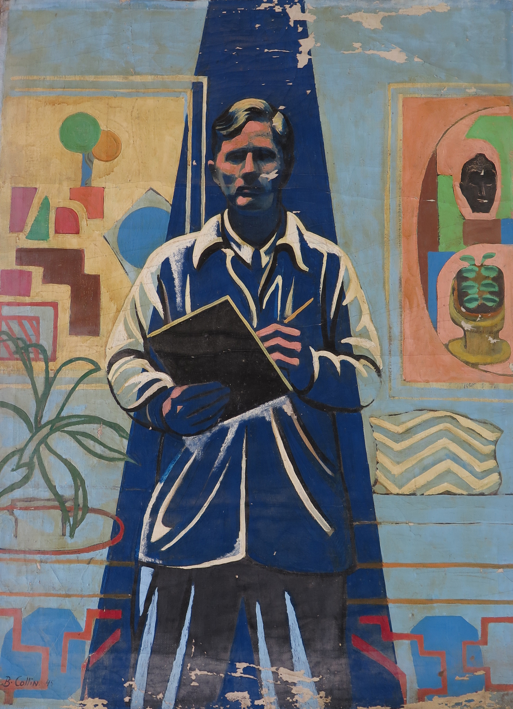 Benny in blue triangle (1945)