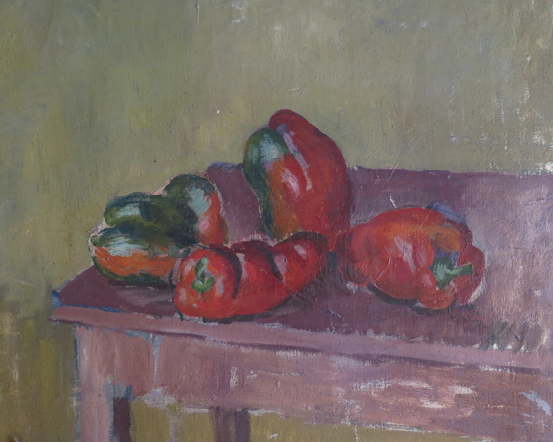 Still life with bell fruits