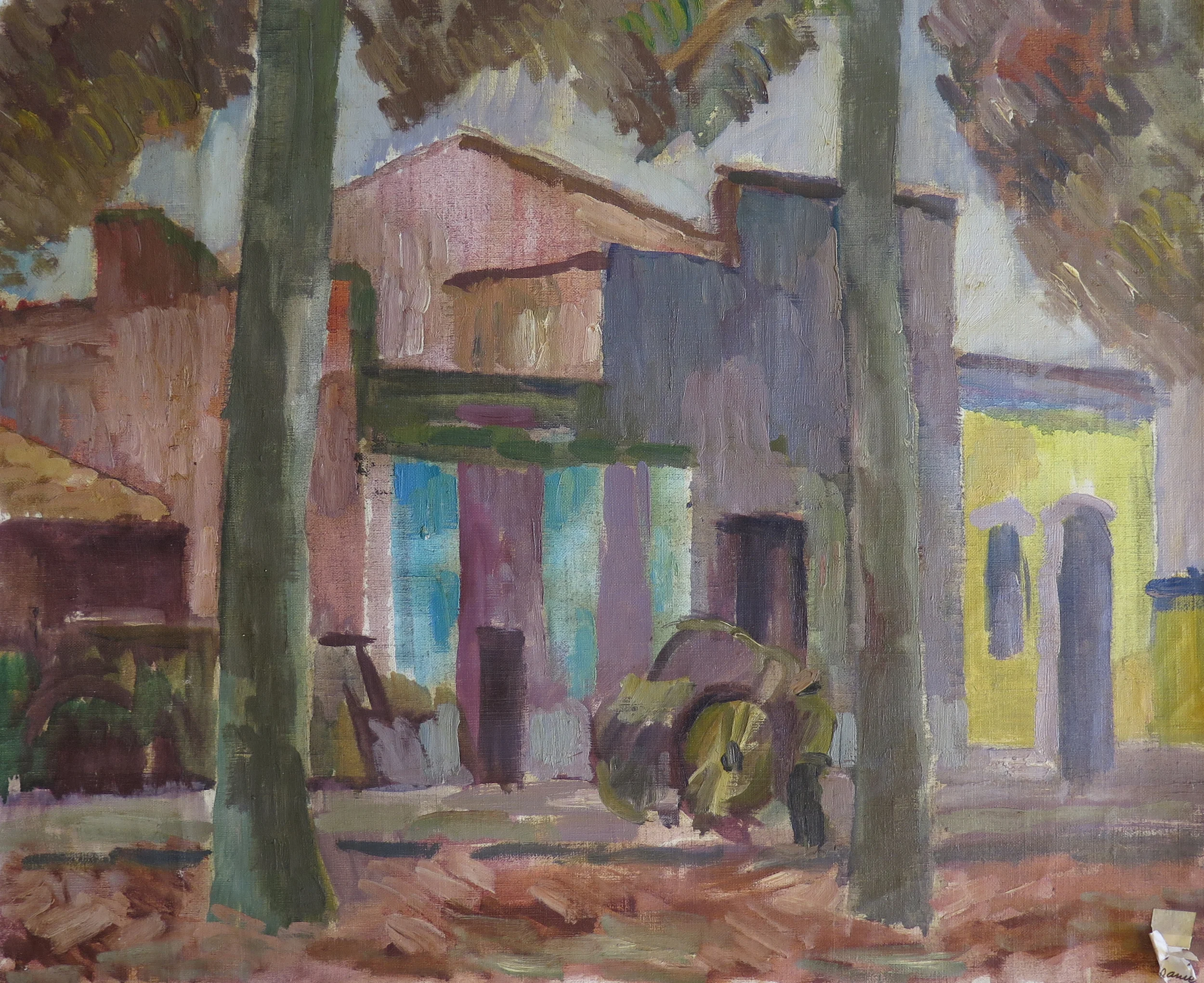 Autumn Village in Toledo, Spain (1932)